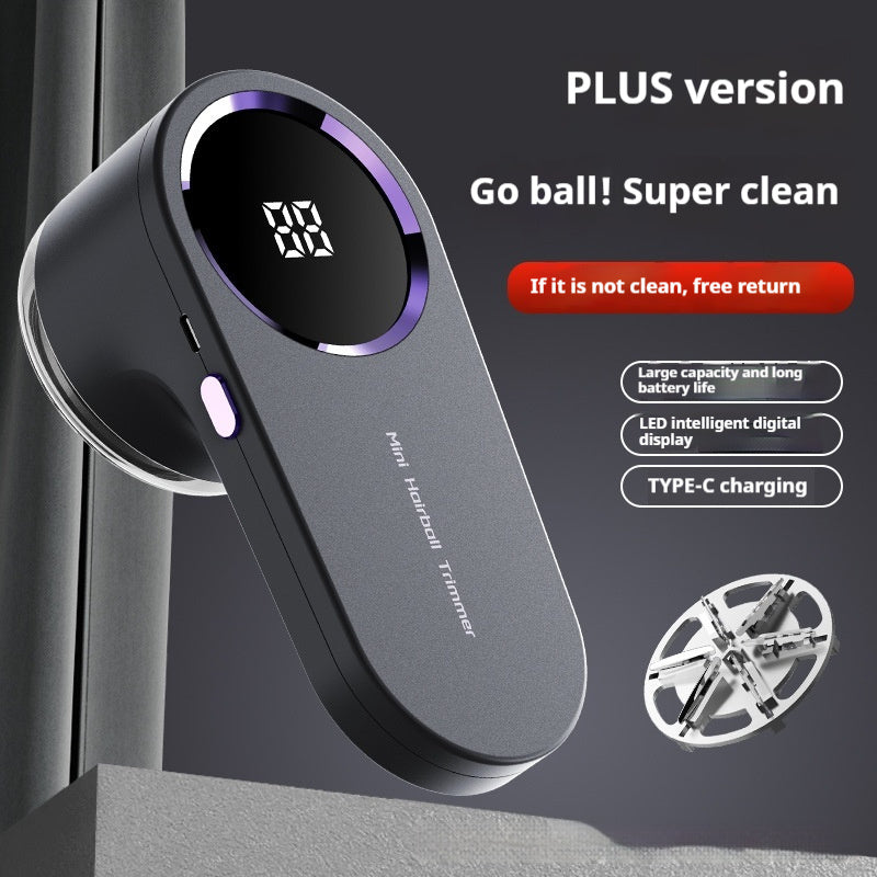 Electric Portable Rechargeable Lint Remover For Clothing With LED Display